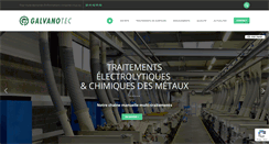 Desktop Screenshot of galvanotec.fr