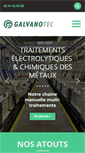 Mobile Screenshot of galvanotec.fr